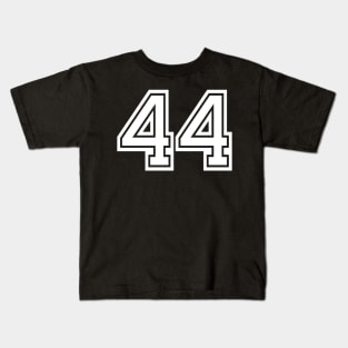 Numbers 44 for a sports team, group, or community Kids T-Shirt
